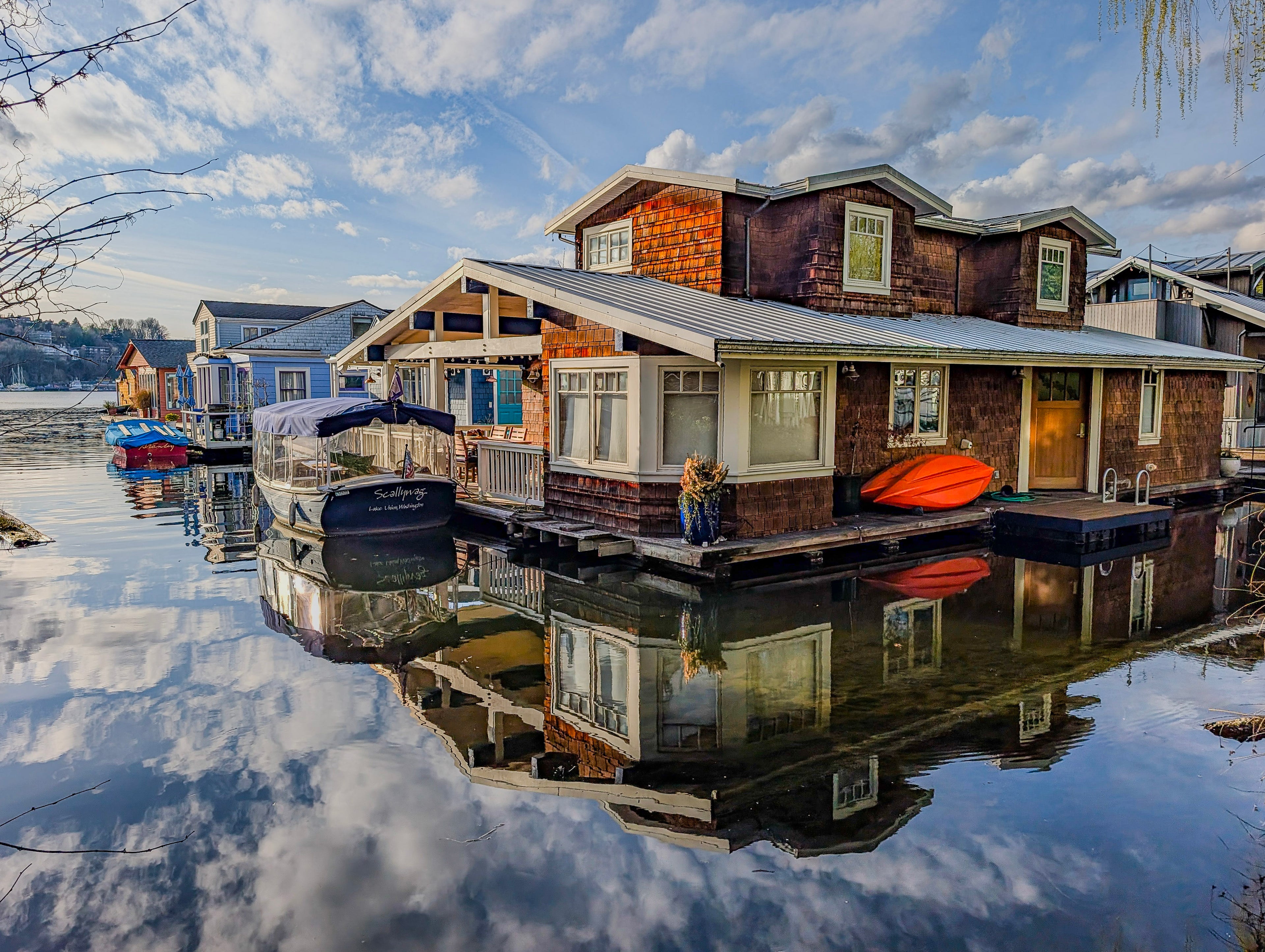 South Lake Union Houseboat, Seattle, Washington